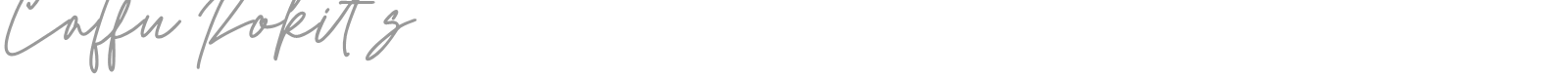 Caffu Rokit's font preview